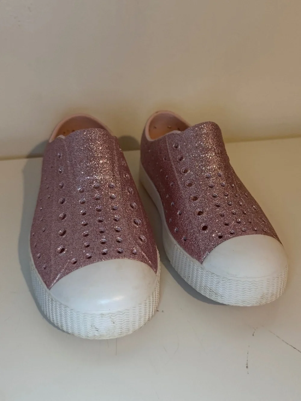 Native Girls Pink Glitter Size 1
